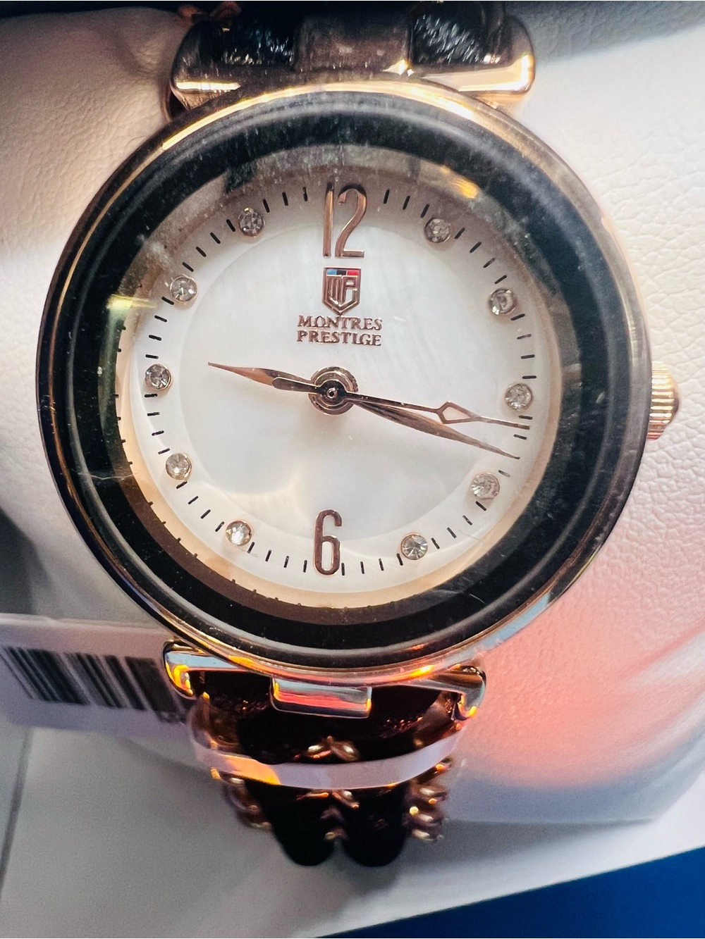 NWT Invicta Montres Prestige MPW-0295 25mm Rose Gold and Black Bracelet Watch - Picture 4 of 7